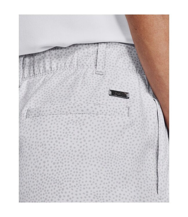 Under Armour UA Links Printed Shorts White