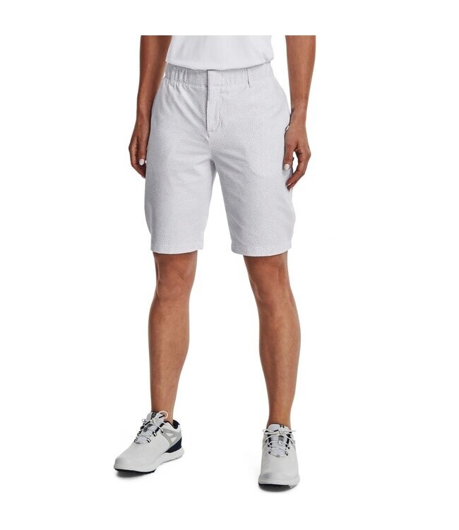 Under Armour UA Links Printed Shorts White