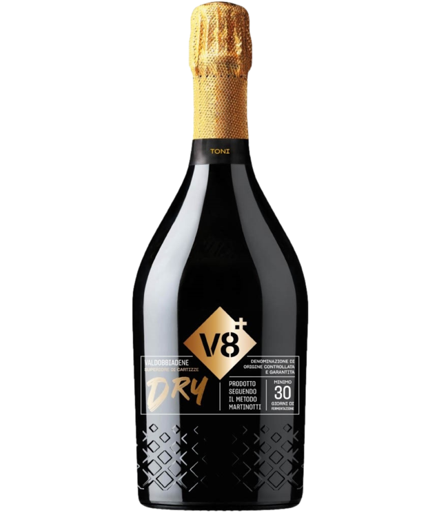 V8+ Vineyards Toni Prosecco Dry Valdobbiadene Superiore di Cartizze DOCG