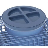 Qualis waterdichte vloerkluis  KL met sleutelslot en 2 sleutels