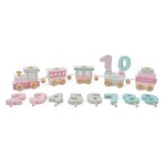 Houten verjaardags trein