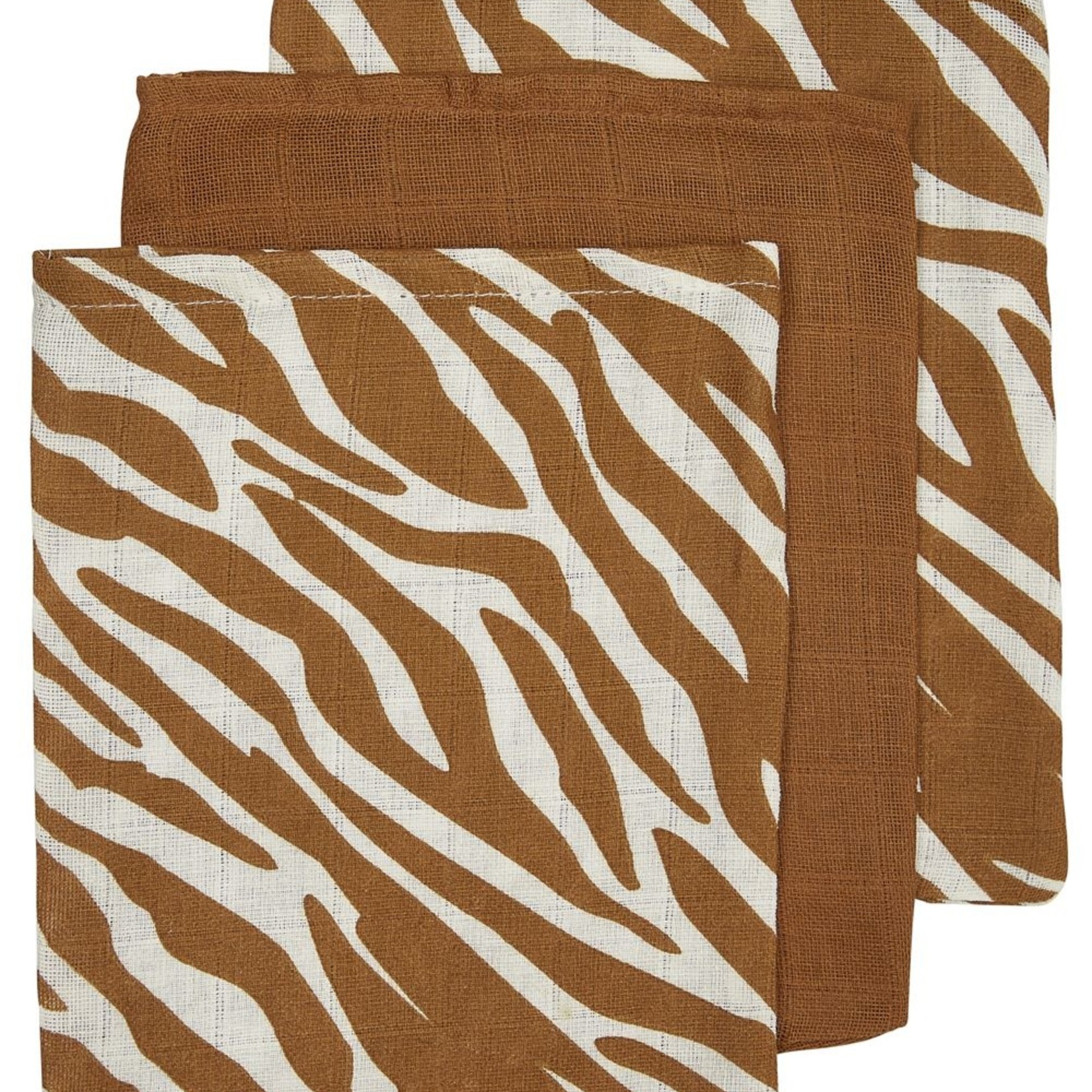 Meyco Washandjes 3-pack Zebra