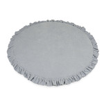 Moje. Moje.Speelmat met ruches Rond 100cm - Soft Velvet Light Grey