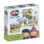 Fien & Teun Fien & Teun - 4in1 puzzel