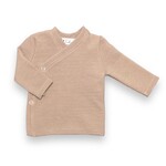 Feathers® Overslagshirtje - Rib Taupe