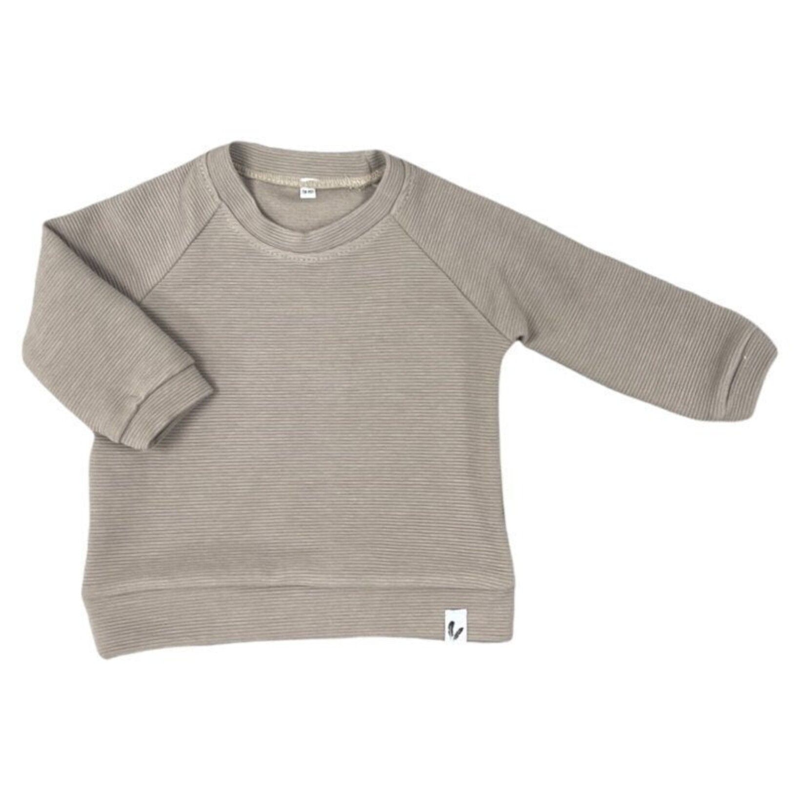 Feathers® Sweater - Rib Taupe