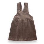 Feathers® Pinafore dress - Corduroy mini Dark Brown