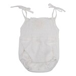 Little Indians Onesie Muslin Spaghetti Strap - White