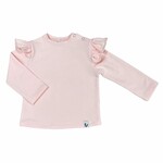 Feathers® Longsleeve ruffle pink