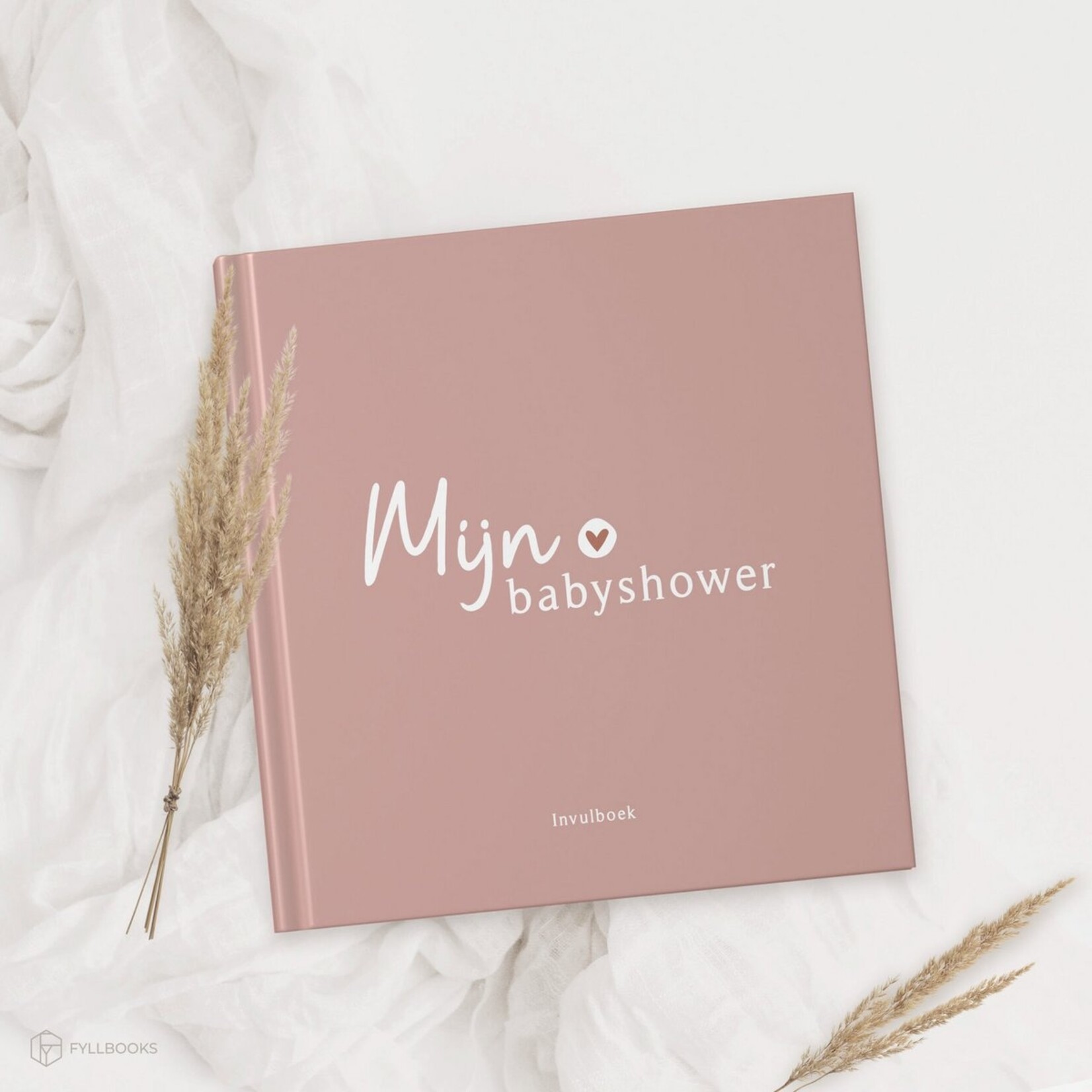 Mijn babyshower boek - Roze