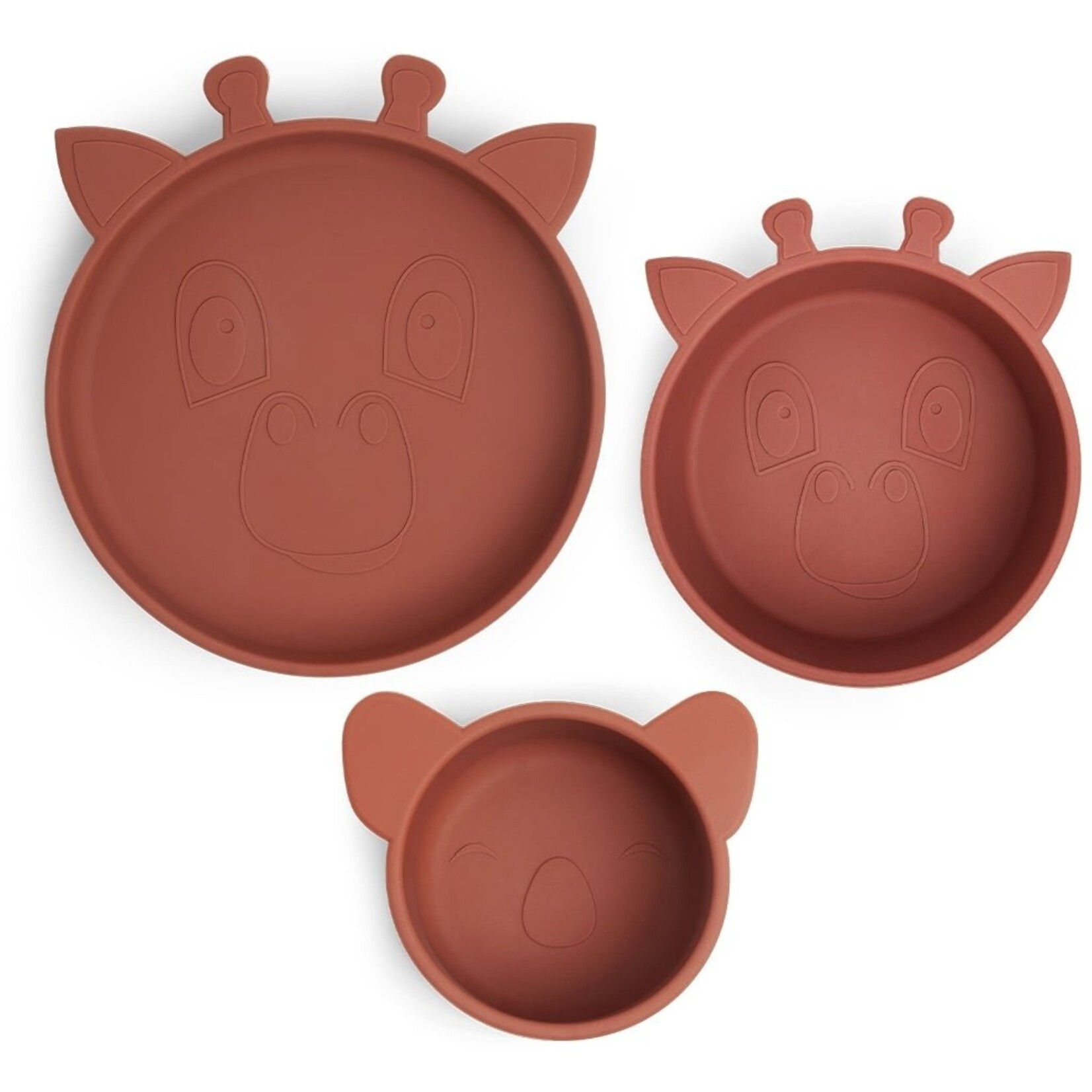 Nuuroo Benni siliconen dinerset 3-pack