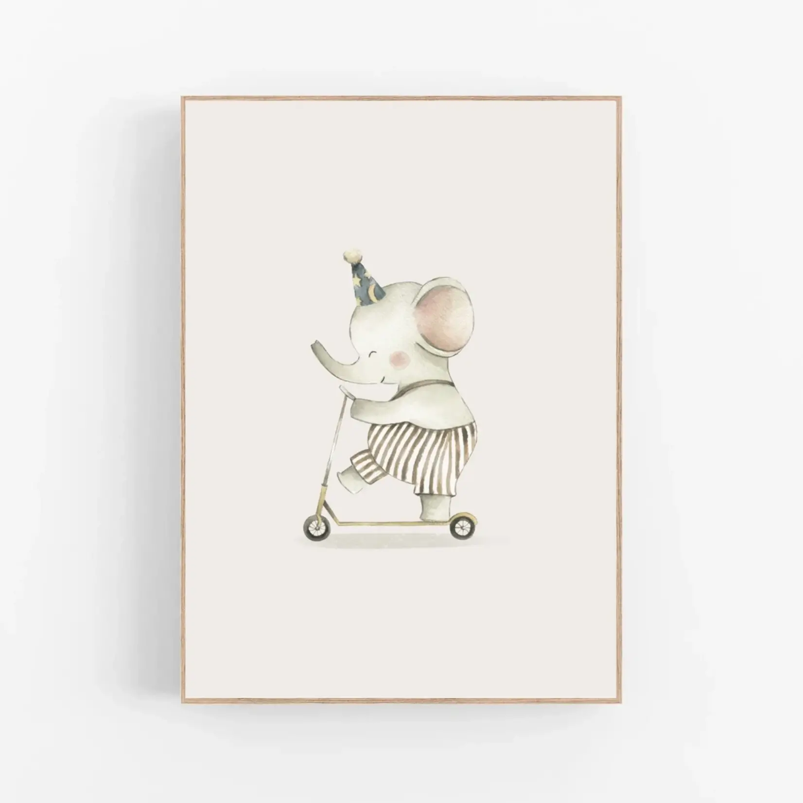 Set van 3 posters - Circus dieren | The Night Circus - Kinderkamer poster - Babykamer poster - Wanddecoratie