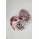 Fluwelen slinger "Cosmic Pearl" met schelpen