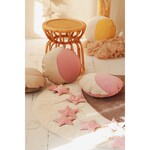 Fluwelen slinger "Soft Pink Dust" met sterren