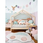 Decoratief autokussen "Powder Mint"