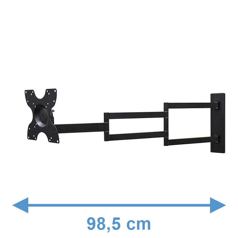 Tantal 80 cm Fixed Negro - Soporte TV de pared 
