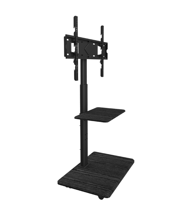 XTRARM Delphos Negro Móvil – Soporte Tv de pie