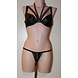 Bizonder Leren String met Strass DS60 Bizonder Leren String met Strass DS60