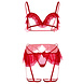 Leg Avenue 3 Delige Sexy Set Rood 81645 Leg Avenue 3 Delige Sexy Set Rood 81645