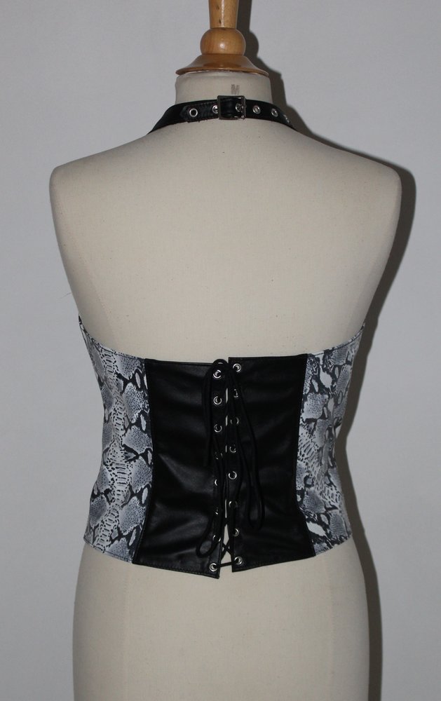 Bizonder Halter Top Leer