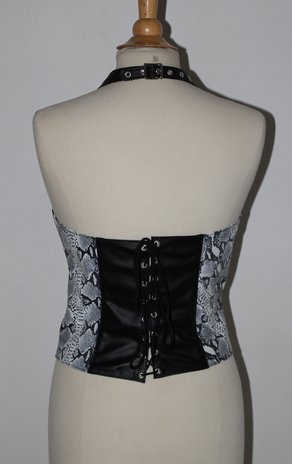 Bizonder Halter Top Leer