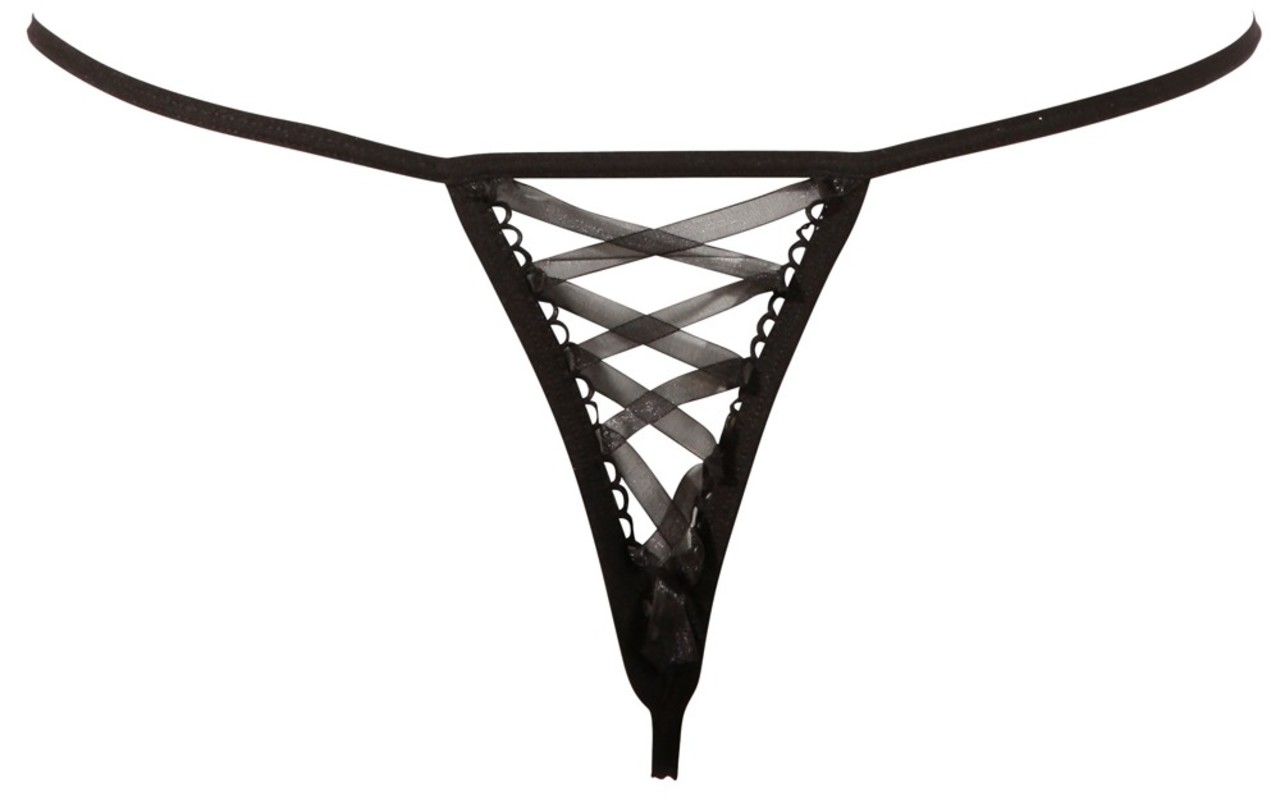 WoW Sexy String zwart