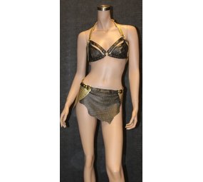 Bizonder Bra bandjes zwart/ Goud