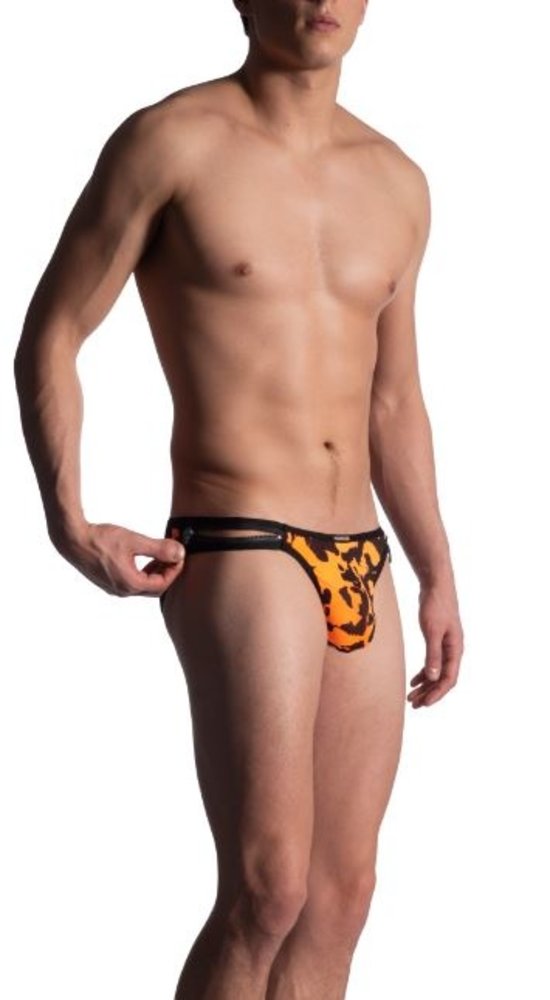 Manstore Beach Zipped Tanga M910 oranje Manstore Beach Zipped Tanga M910 oranje