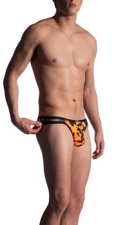 Manstore Beach Zipped Tanga M910 oranje Manstore Beach Zipped Tanga M910 oranje