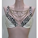 Bizonder BH Leer + Kettingen Zebra Bizonder BH Leer + Kettingen Zebra