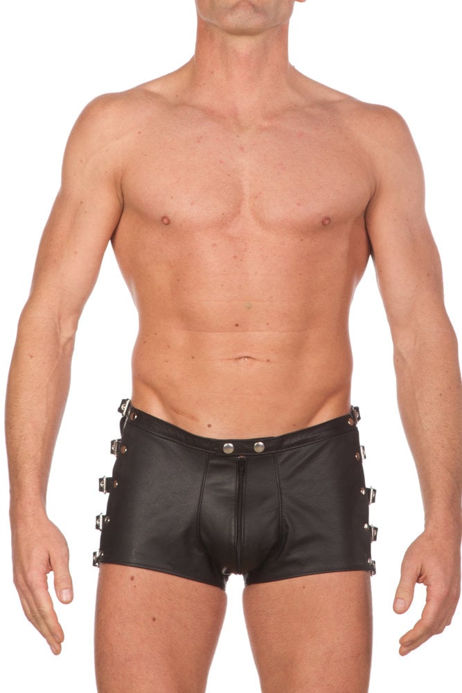 Bizonder Herenshort Gespen Black Gold