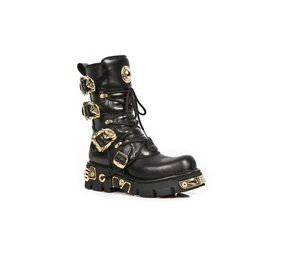 New Rock Laars met Goud New Rock Laars met Goud