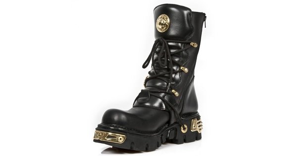 New Rock Laars met Goud