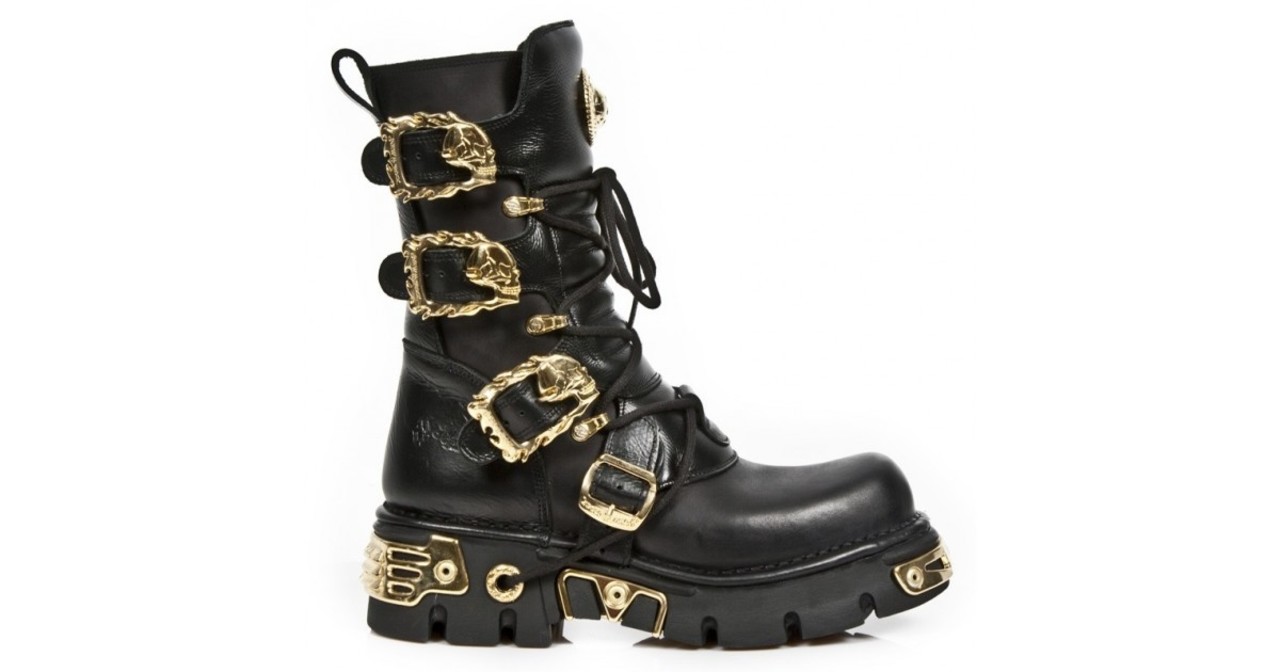 New Rock Laars met Goud