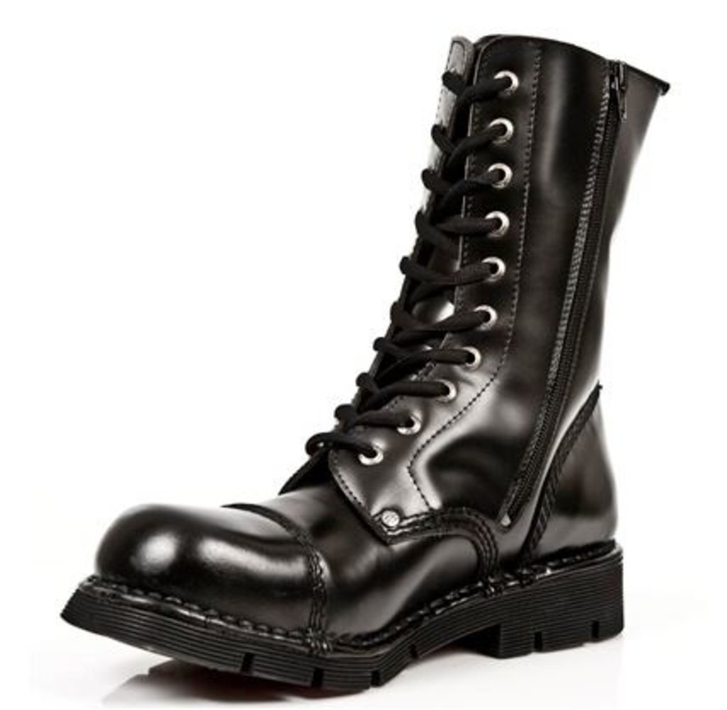 New Rock New Rock Laars NEWMILI10 Zwart