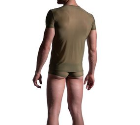 Manstore V-Neck Tee Low M2193 Manstore V-Neck Tee Low M2193