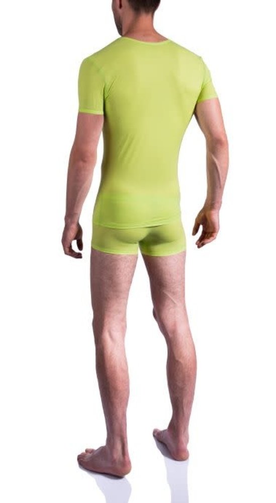 Olaf Benz V-Neck Shirt lime green RED0965