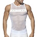 Addicted Mesh Tanktop ADF76 Wit