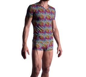 Manstore V-Neck T-Shirt M2183 Manstore V-Neck T-Shirt M2183