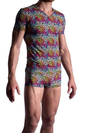 Manstore V-Neck T-Shirt M2183