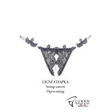 Luxxa Half Open Kruis String Chapka