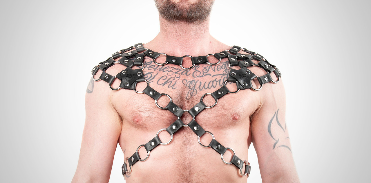 Rub2Play Dubbel Schouder Ring Harnas