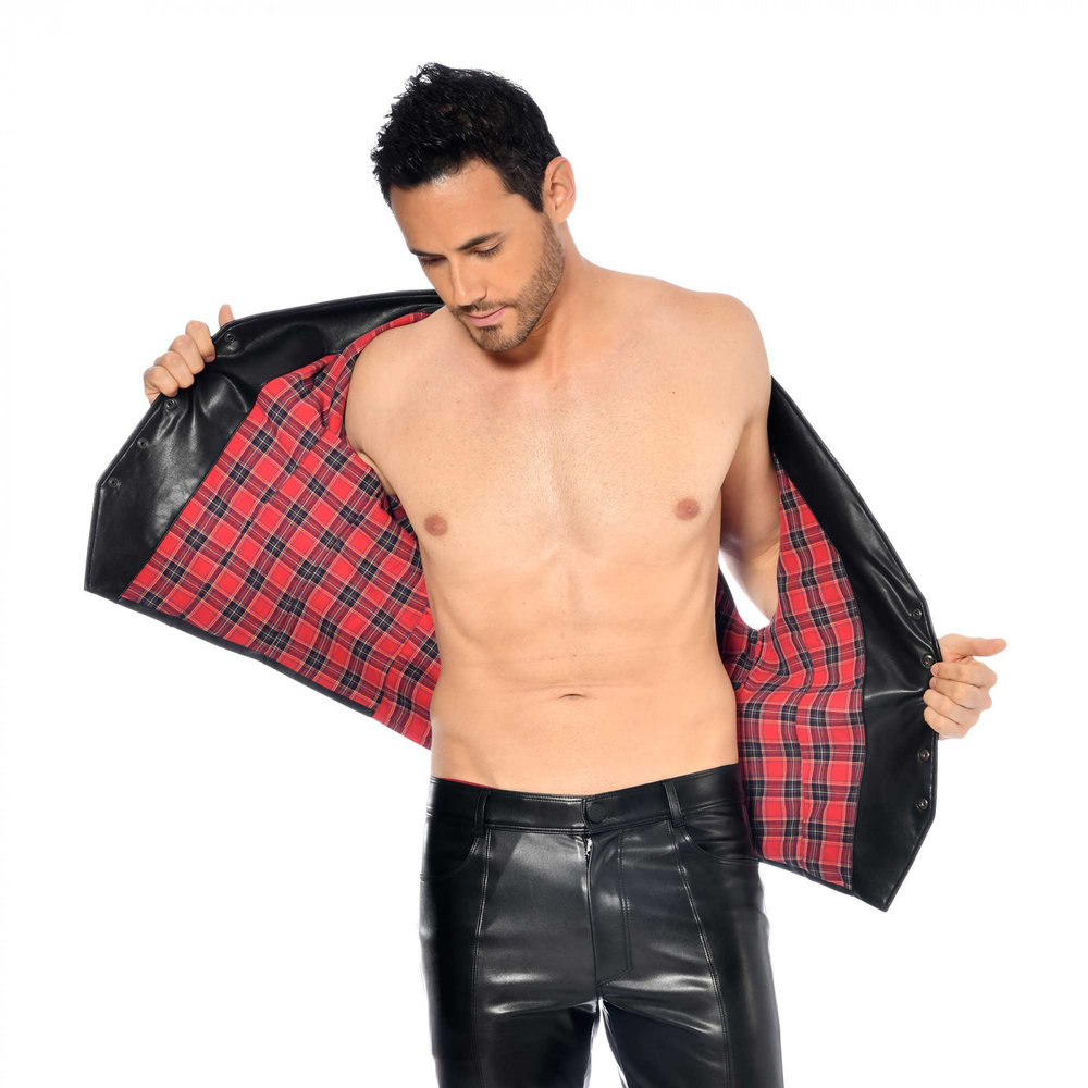 Patrice Catanzaro PU Gilet Nikola scottish Patrice Catanzaro PU Gilet Nikola scottish
