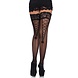 Leg Avenue Hold Ups zwart