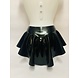 Luxxury Latex Latex Mini Fladder Rok zwart