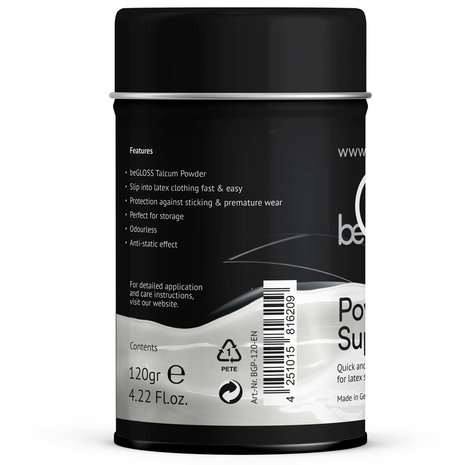 BeGloss Talkpoeder 120GR