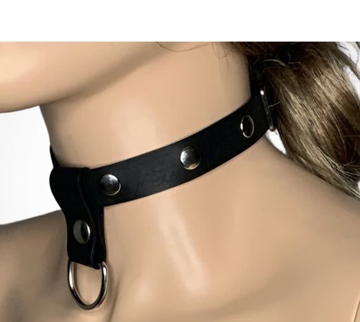 Rub2Play Studded Collar Zilver 5001 Rub2Play Studded Collar Zilver 5001