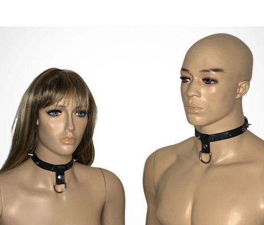 Rub2Play Spiked Collar Zilver 5003