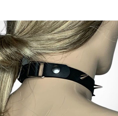 Rub2Play Spiked Collar Zilver 5003