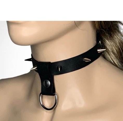 Rub2Play Spiked Collar Zilver 5003